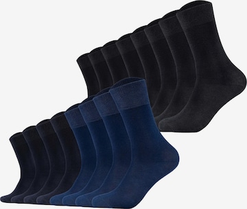 Calzino di s.Oliver in blu: frontale