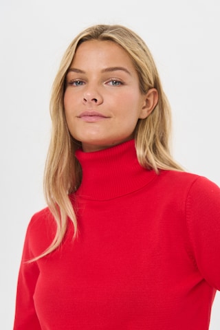 SAINT TROPEZ Sweater 'Mila' in Red