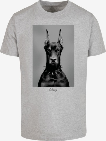 T-Shirt 'Dawg' Mister Tee en gris : devant