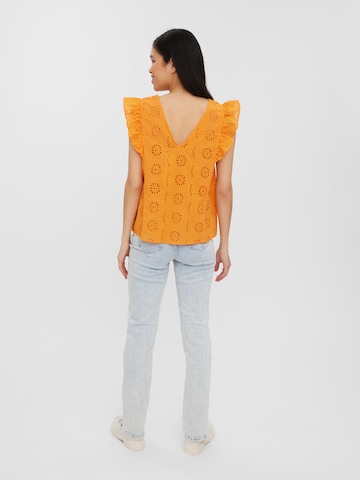 Bluză 'Naima' de la VERO MODA pe portocaliu