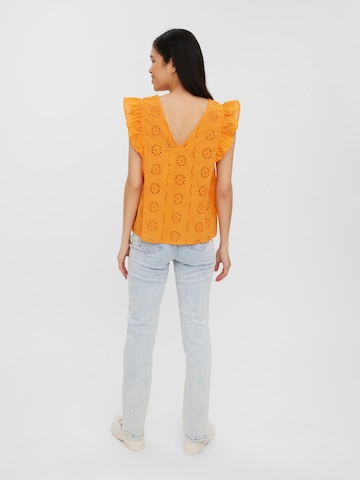 VERO MODA Blouse 'Naima' in Orange