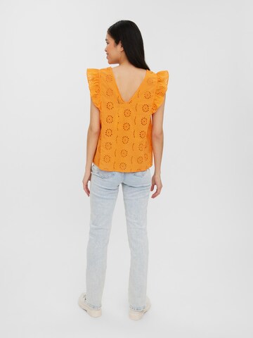 VERO MODA Blouse 'Naima' in Oranje