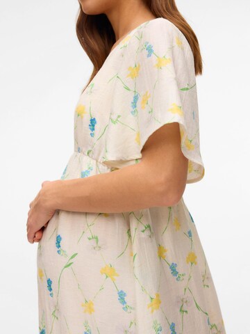 Vero Moda Maternity Zomerjurk 'VMMFlora Olga' in Wit