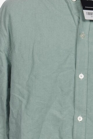 WEEKDAY Button Up Shirt in L in Green