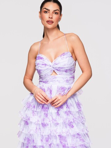 Ombre Dress in Purple