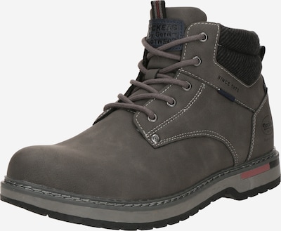 Auliniai batai su raišteliais iš Dockers by Gerli, spalva – pilka, Prekių apžvalga