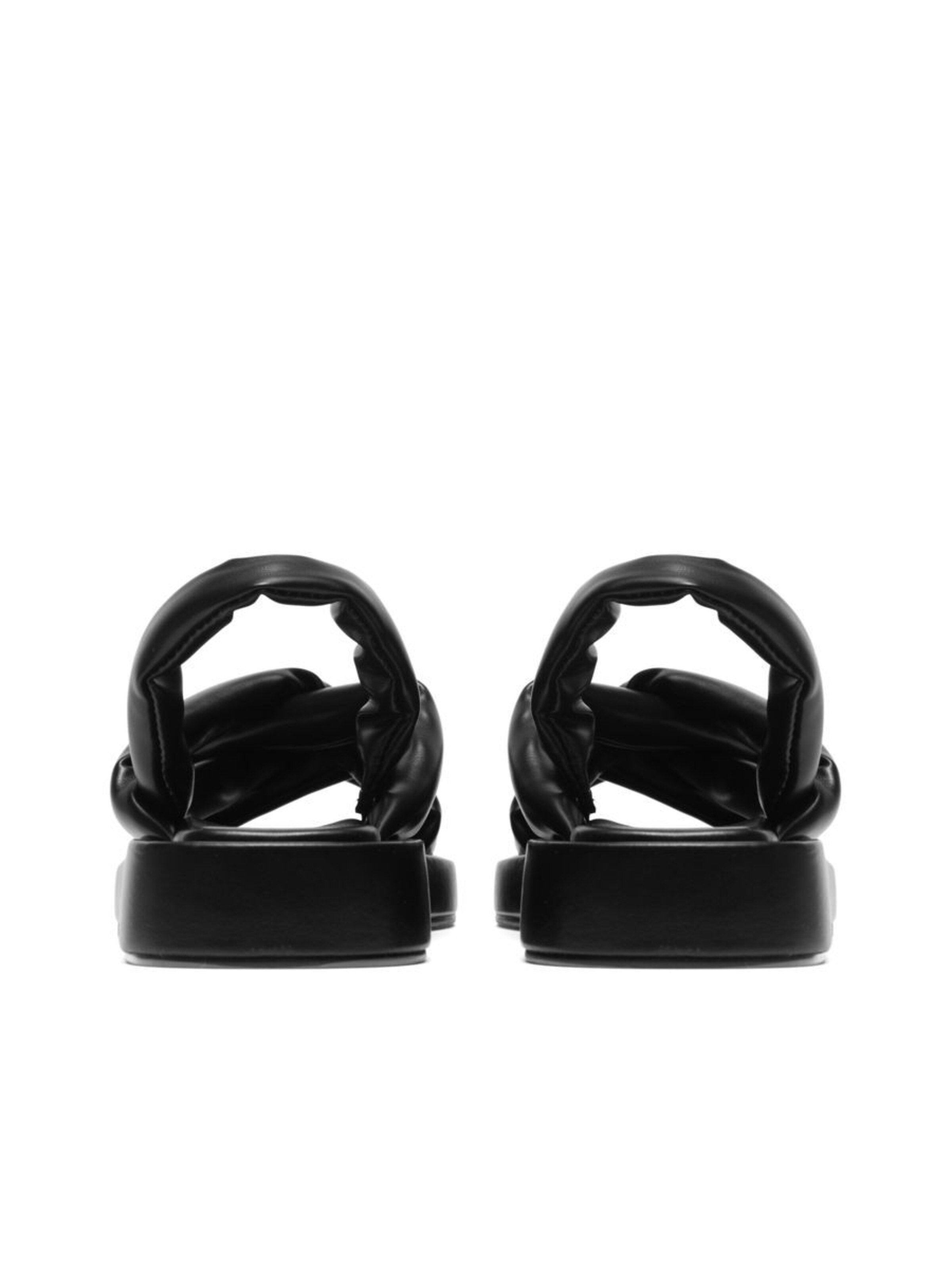 Bianco Riemensandale 'Dora' in Schwarz