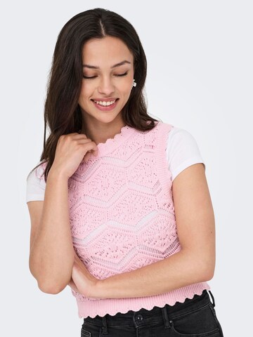 ONLY Sticktop 'ONLFrida' i pink