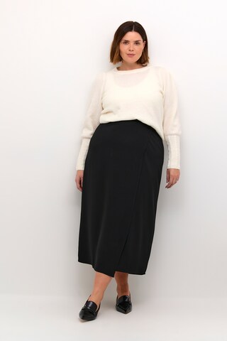 KAFFE CURVE Skirt 'Ellis' in Black