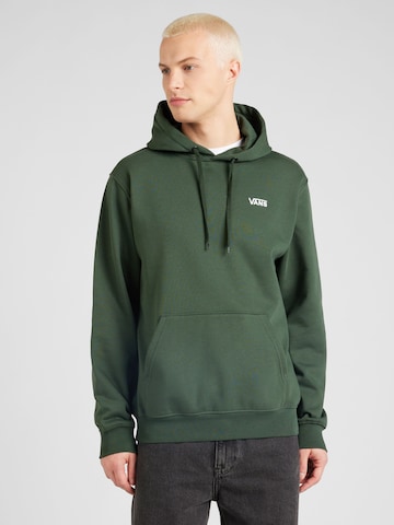 VANS Sweatshirt in Green: front