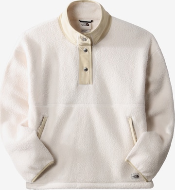 THE NORTH FACE Athletic Sweater 'CRAGMONT' in White: front