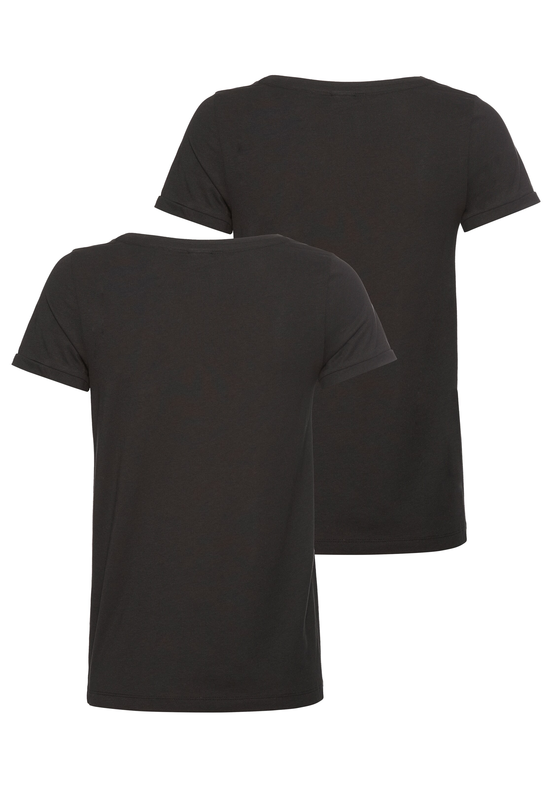 KangaROOS Shirt in Schwarz