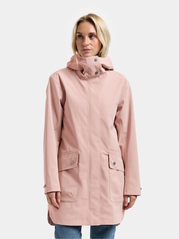 Didriksons Tussenparka 'Gwen' in Roze: voorkant