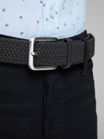 JACK & JONES Belt 'JACSPRING Braided' in Black