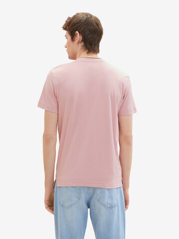 TOM TAILOR - Camisa 'Serafino' em rosa