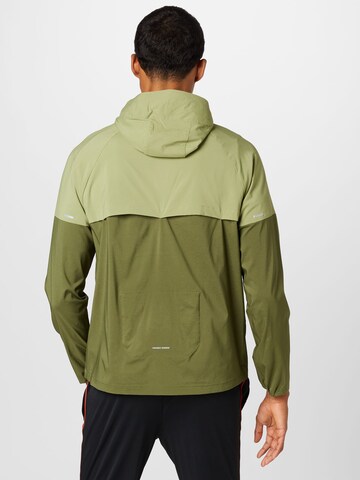 NIKE Sportjacke in Grün