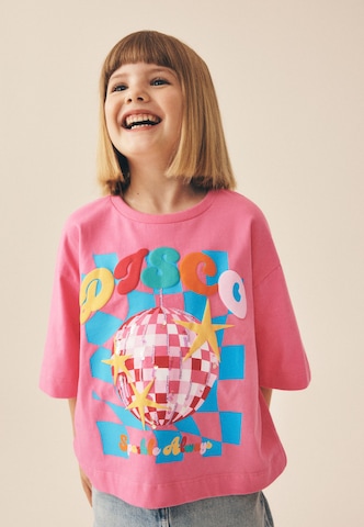 Next Shirt in Roze: voorkant