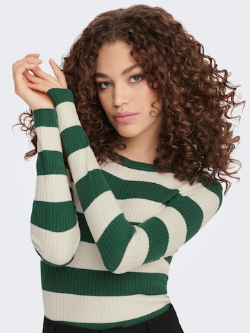 JDY Sweater 'Plum' in Green