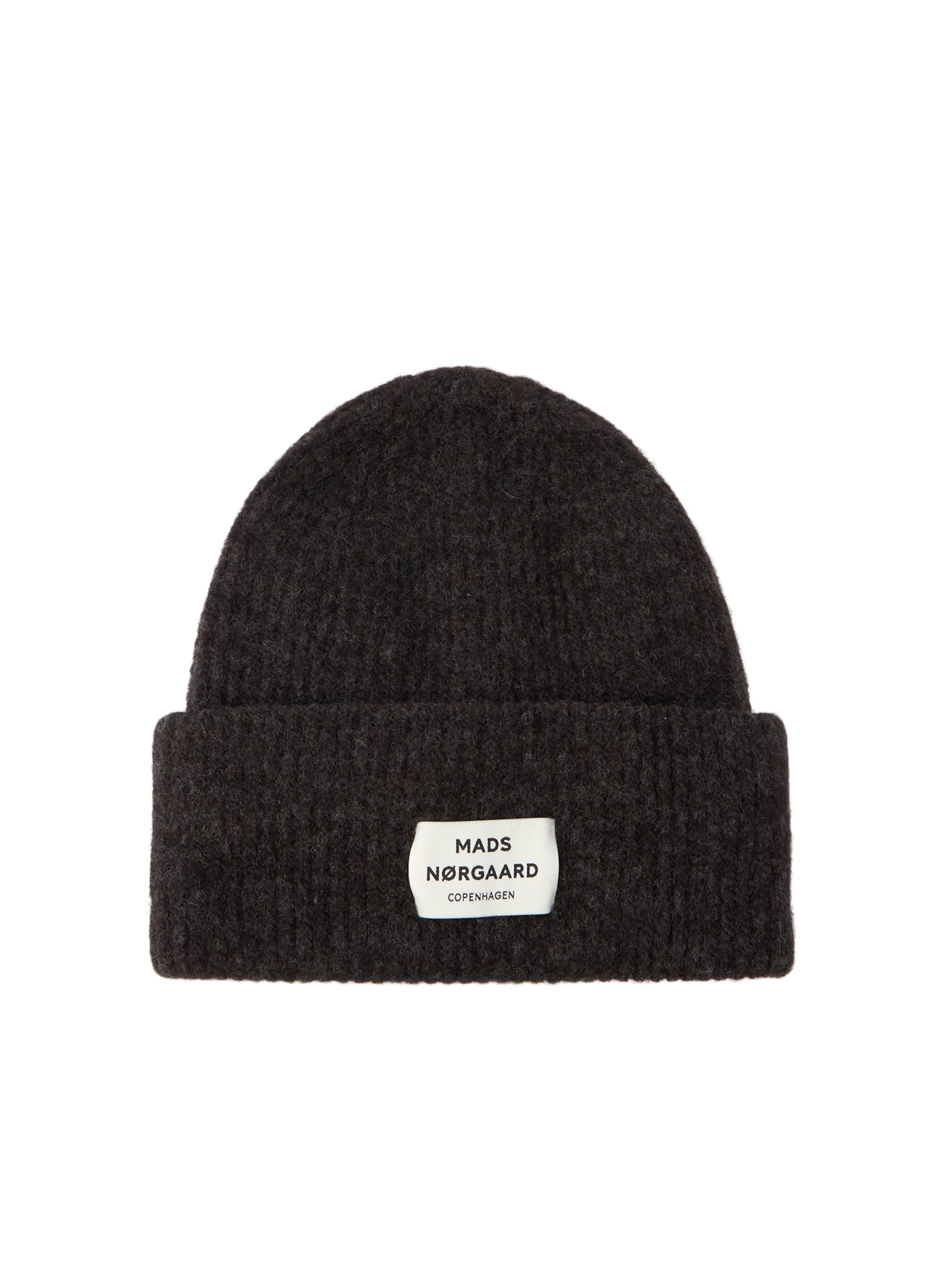 MADS NORGAARD COPENHAGEN Шапка 'Tosca Anju' в кафяво: отпред