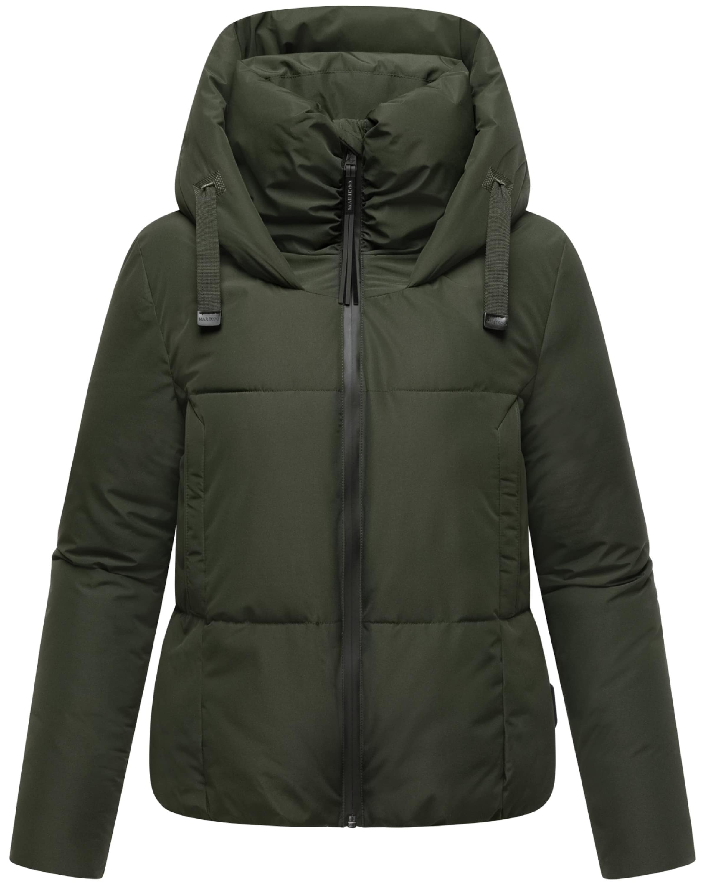 MARIKOO Winter jacket 'Ninikaa XVI' in Green: front