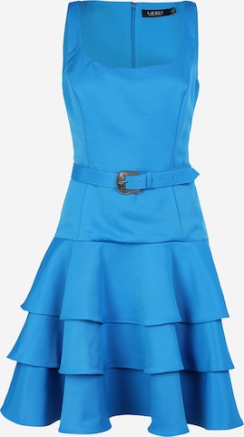 Lauren Ralph Lauren Cocktail Dress 'AILANNY' in Blue: front