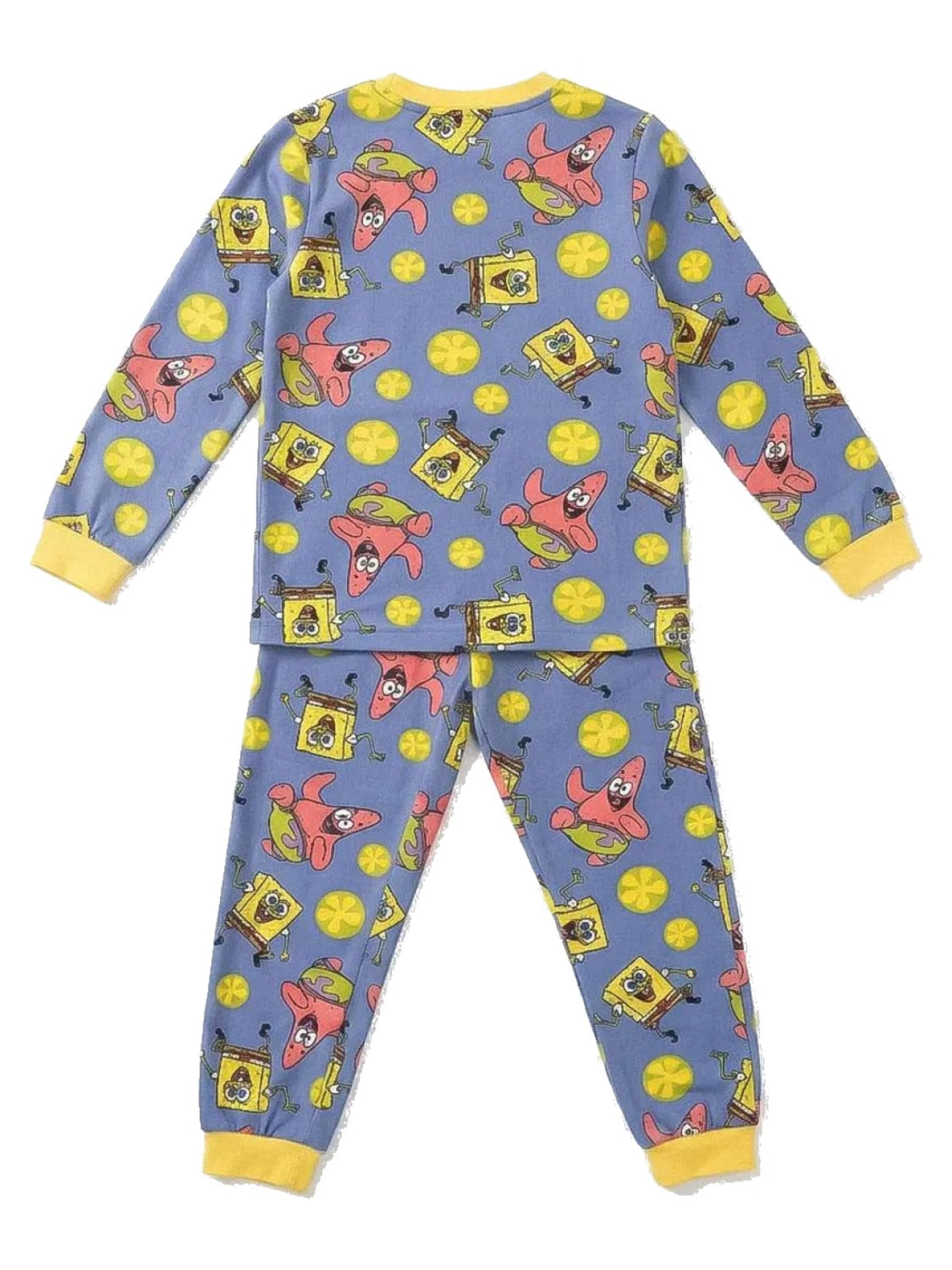 Nickelodeon Pajamas 'SpongeBob en Patrick Ster' in Blue