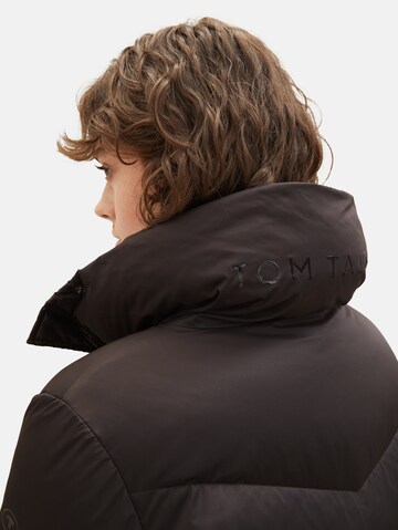 TOM TAILOR Winter Jacket in Black