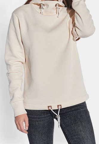 Vestino Sweatshirt in Beige