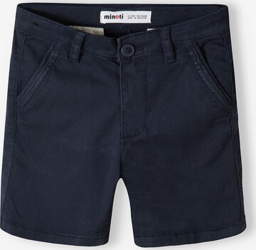 MINOTI Normální Kalhoty – modrá: přední strana