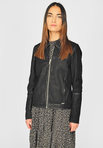 Maze Between-season jacket ' 4202117 ' in Black: front