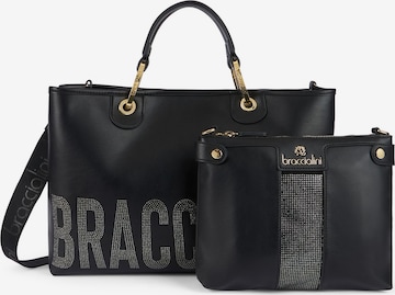 Borsa a mano di Braccialini in nero: frontale