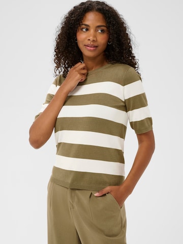 Kaffe Pullover 'KAMala' in Grün: Vorderseite
