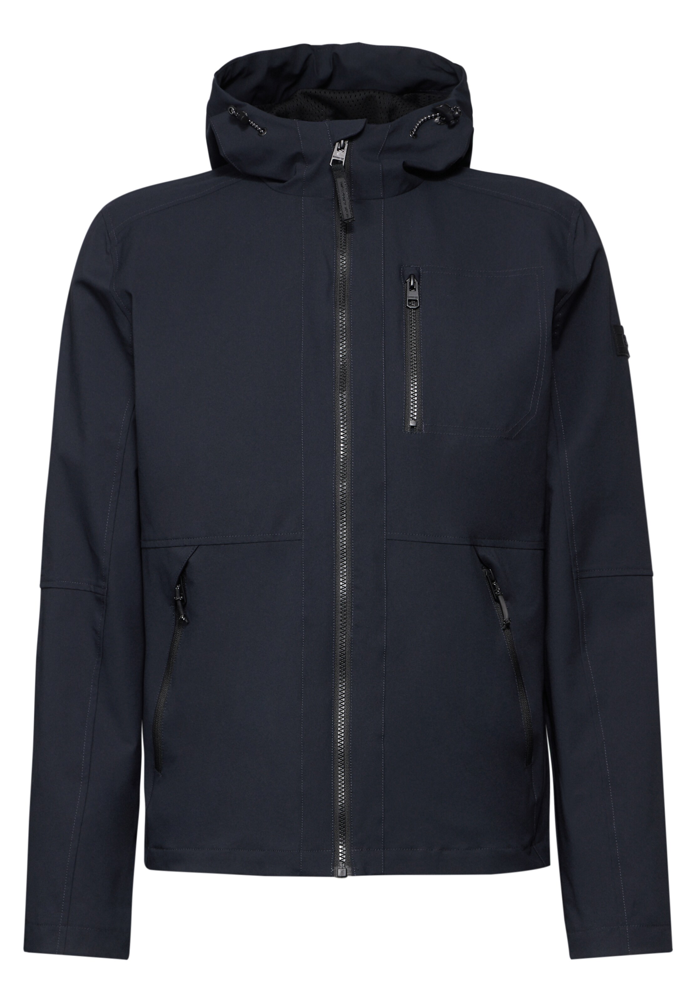 Street One MEN Softshell Jacke in Blau: Vorderseite