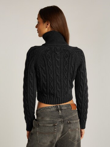 Tommy Jeans Pullover in Schwarz