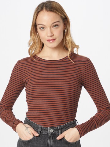 Moves Shirt 'Mimisa' in Brown: front