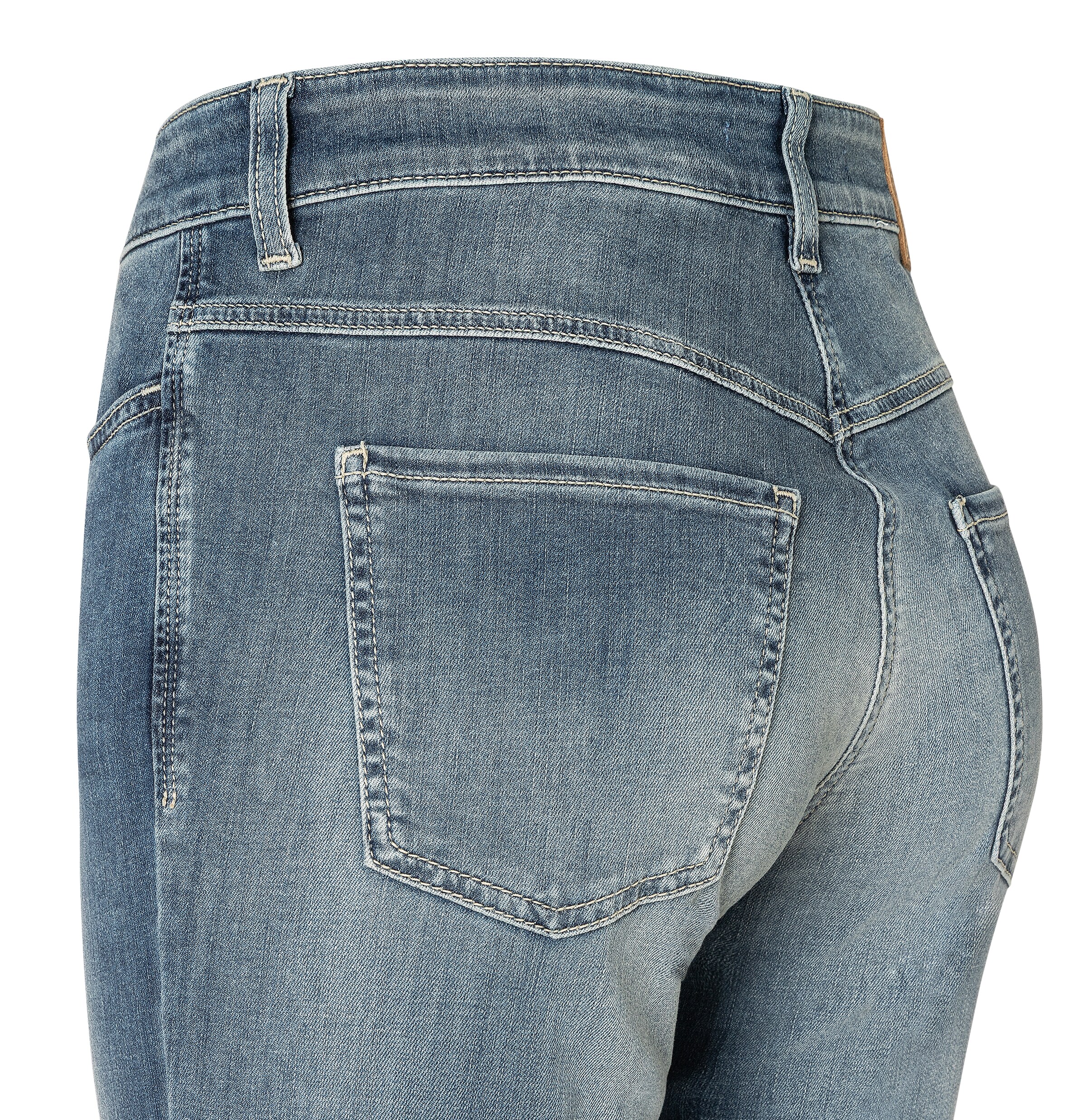 MAC Bootcut Jeans in Blau