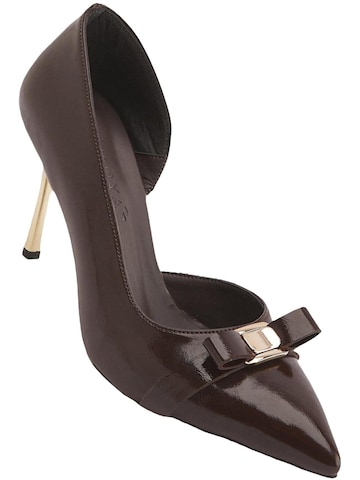 Limoya Slingpumps 'Hennessy'‌‌‌‌‌‌‌‌ in Braun: Vorderseite
