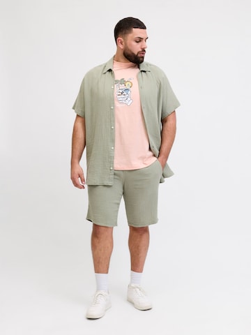 Jack & Jones Plus Shirt in Oranje