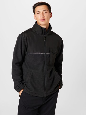 Veste en polaire fonctionnelle 'Boundary Trail' BILLABONG en noir : devant