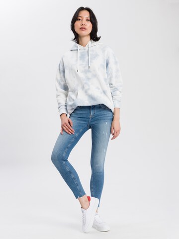 Cross Jeans Skinny Jeans 'Giselle' in Blau