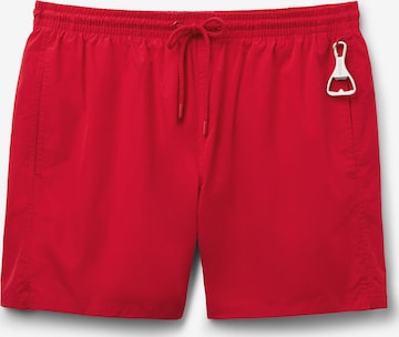IUMAN Intimissimi Swim Trunks in Red: front