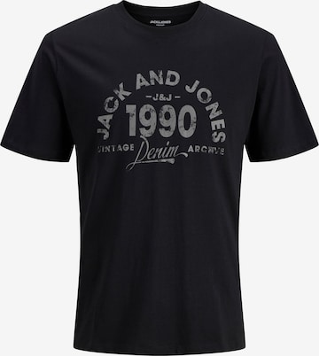 JACK & JONES Shirt in Black: front