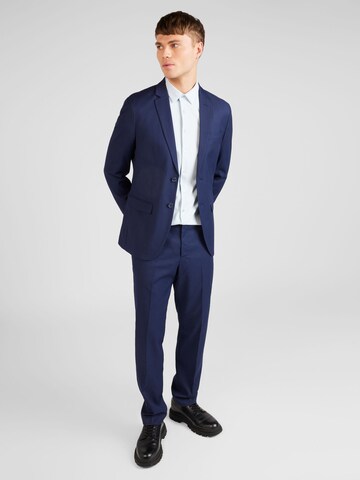 Coupe slim Costume 'CEDRIC' SELECTED HOMME en bleu