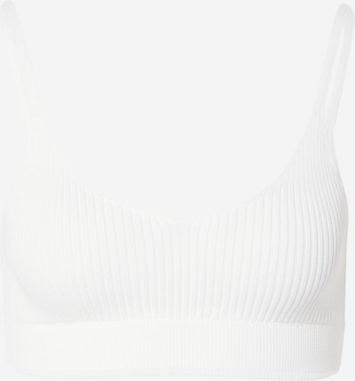 Nasty Gal Knitted Top in White, Item view
