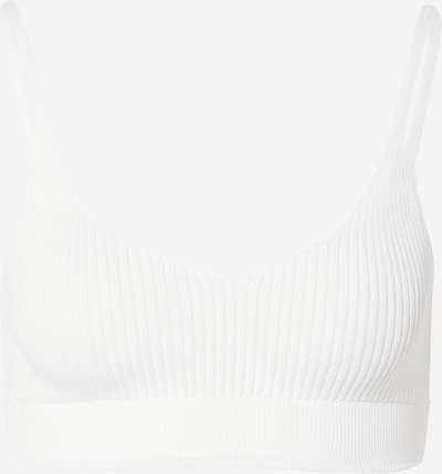 Nasty Gal Tops en tricot en blanc, Vue avec produit