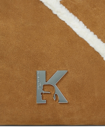 KARL LAGERFELD JEANS Shoulder bag in Brown