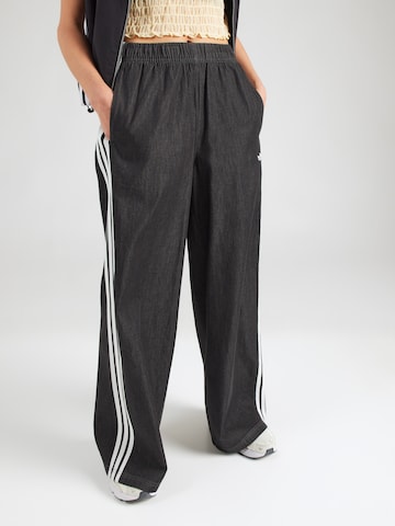 ADIDAS ORIGINALS - Perna larga Calças de ganga em preto: frente