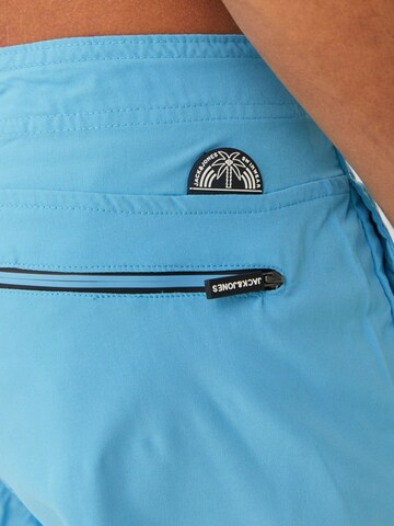 JACK & JONES Zwemshorts in Blauw