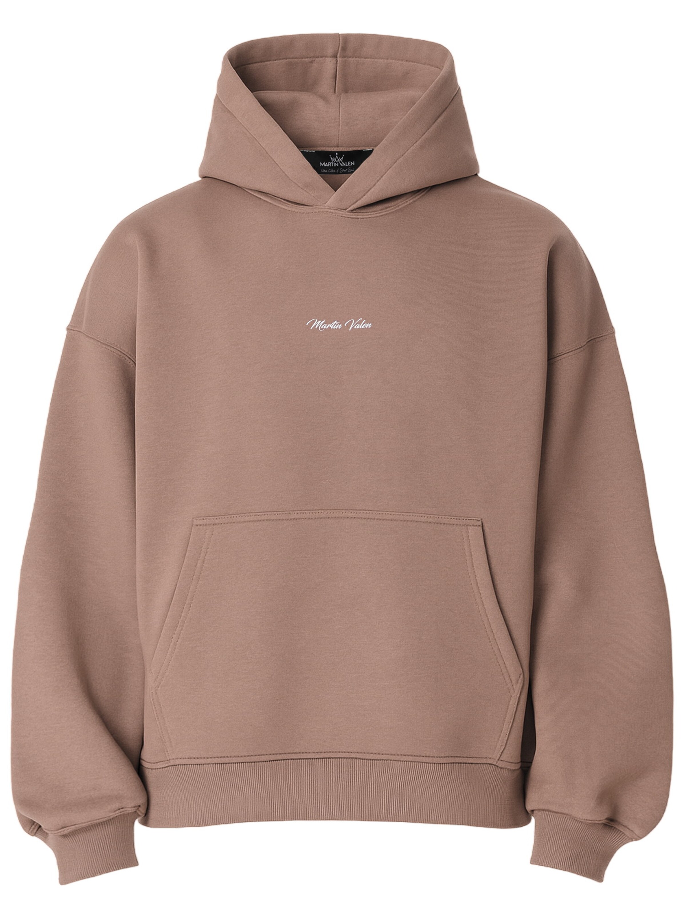 MARTIN VALEN Sweatshirt in Bruin: voorkant