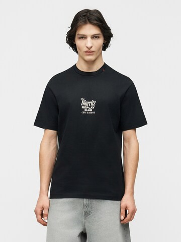 REPLAY Shirt in Black